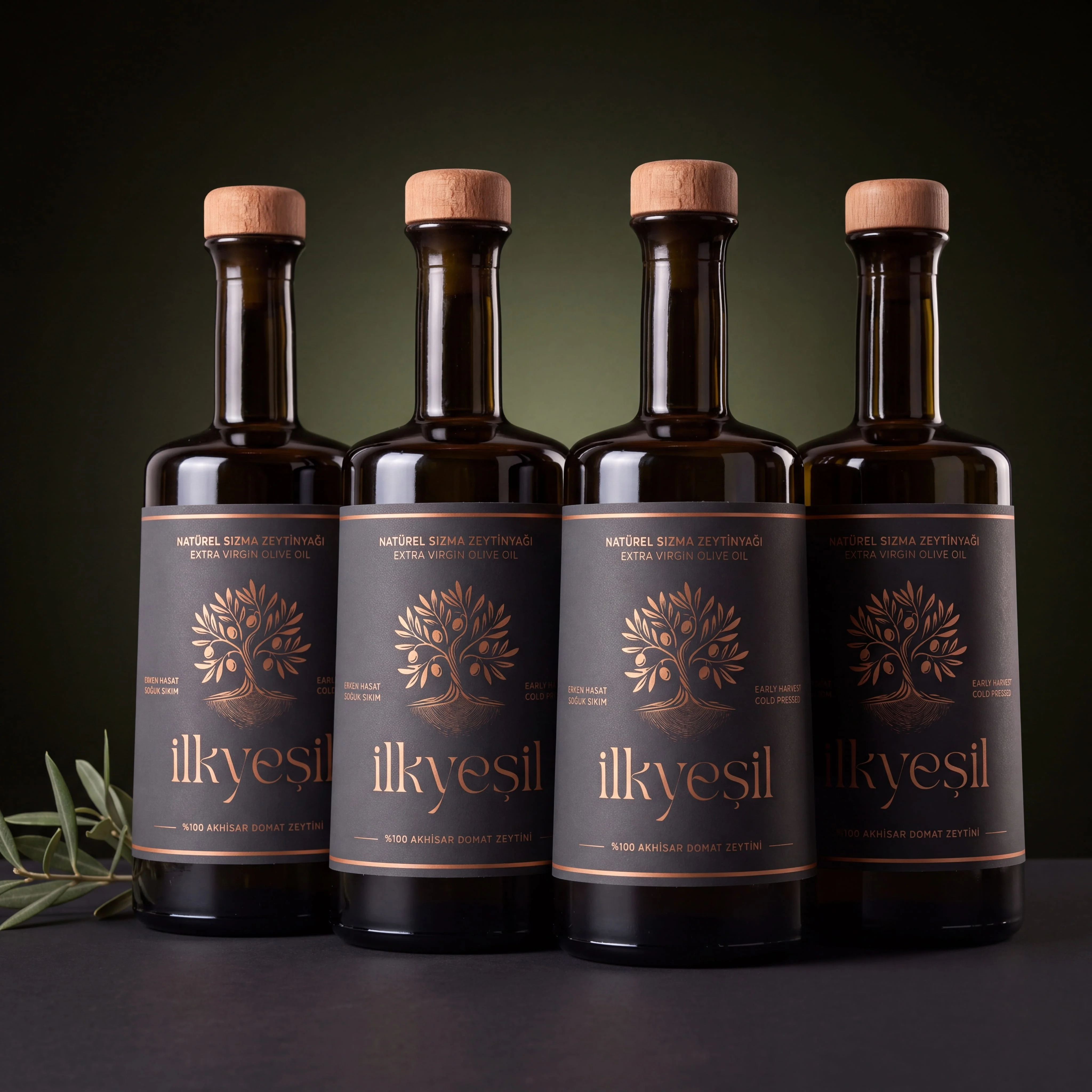 Erken Hasat Soğuk Sıkım Zeytinyağı 500 ml (4’lü Set)