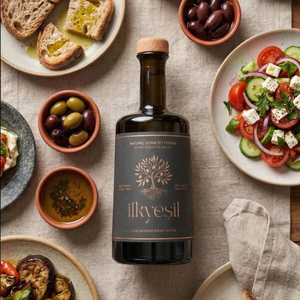 Erken Hasat Soğuk Sıkım Zeytinyağı 500 ml (3’lü Set) - Görsel 2