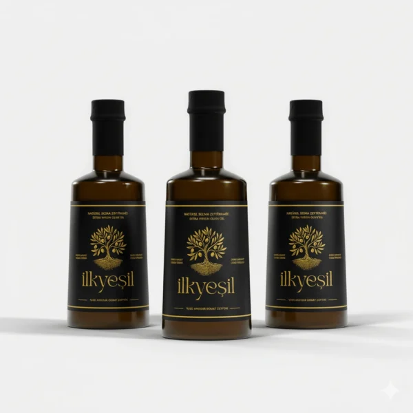 Erken Hasat Soğuk Sıkım Zeytinyağı 500 ml (3’lü Set)