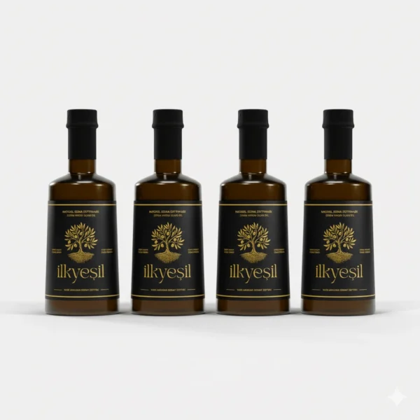 Erken Hasat Soğuk Sıkım Zeytinyağı 500 ml (4’lü Set)