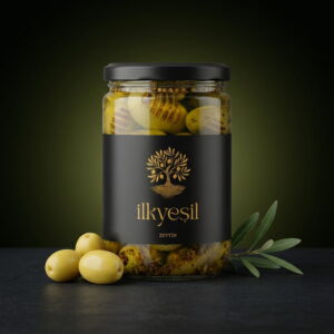 İlkyeşil 350 gr Izgara Zeytin | Doğal ve Sofralık Lezzet