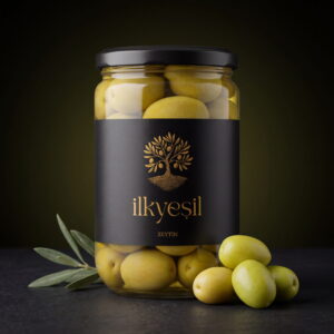 İlkyeşil 350 gr Kırma Zeytin | Doğal ve Sofralık Zeytin