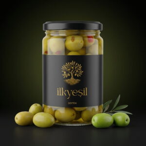İlkyeşil 350 gr Kırma Zeytin | Doğal ve Sofralık Zeytin